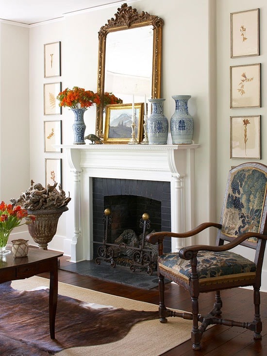 Traditional-Fireplace-with-Mirror-1