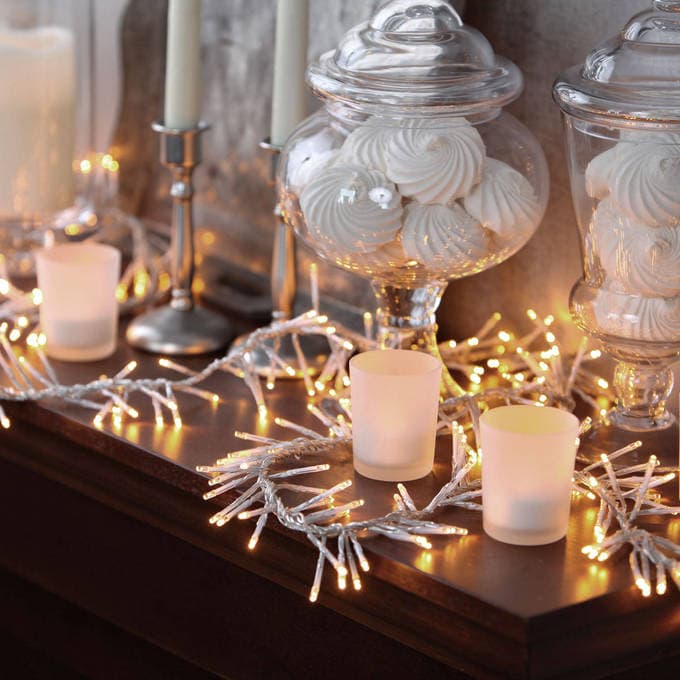 decorate with string lights