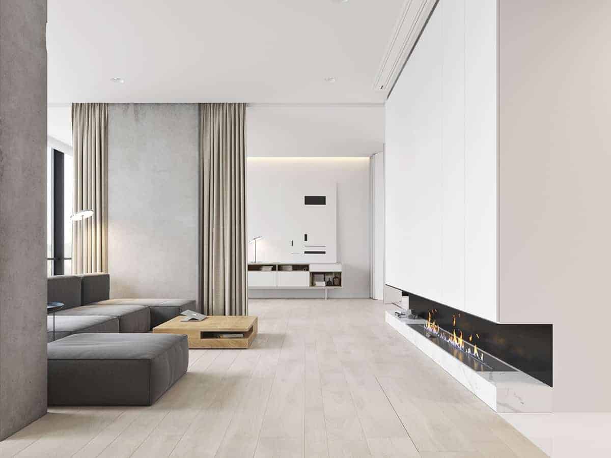 electric-fireplace-minimalist-living-room