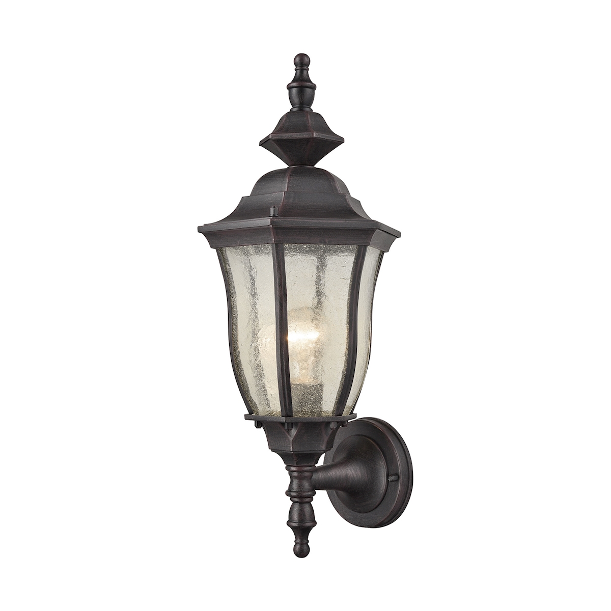 Bennet 1-Light Outdoor Wall Lamp in Graphite Black_EL-87080/1