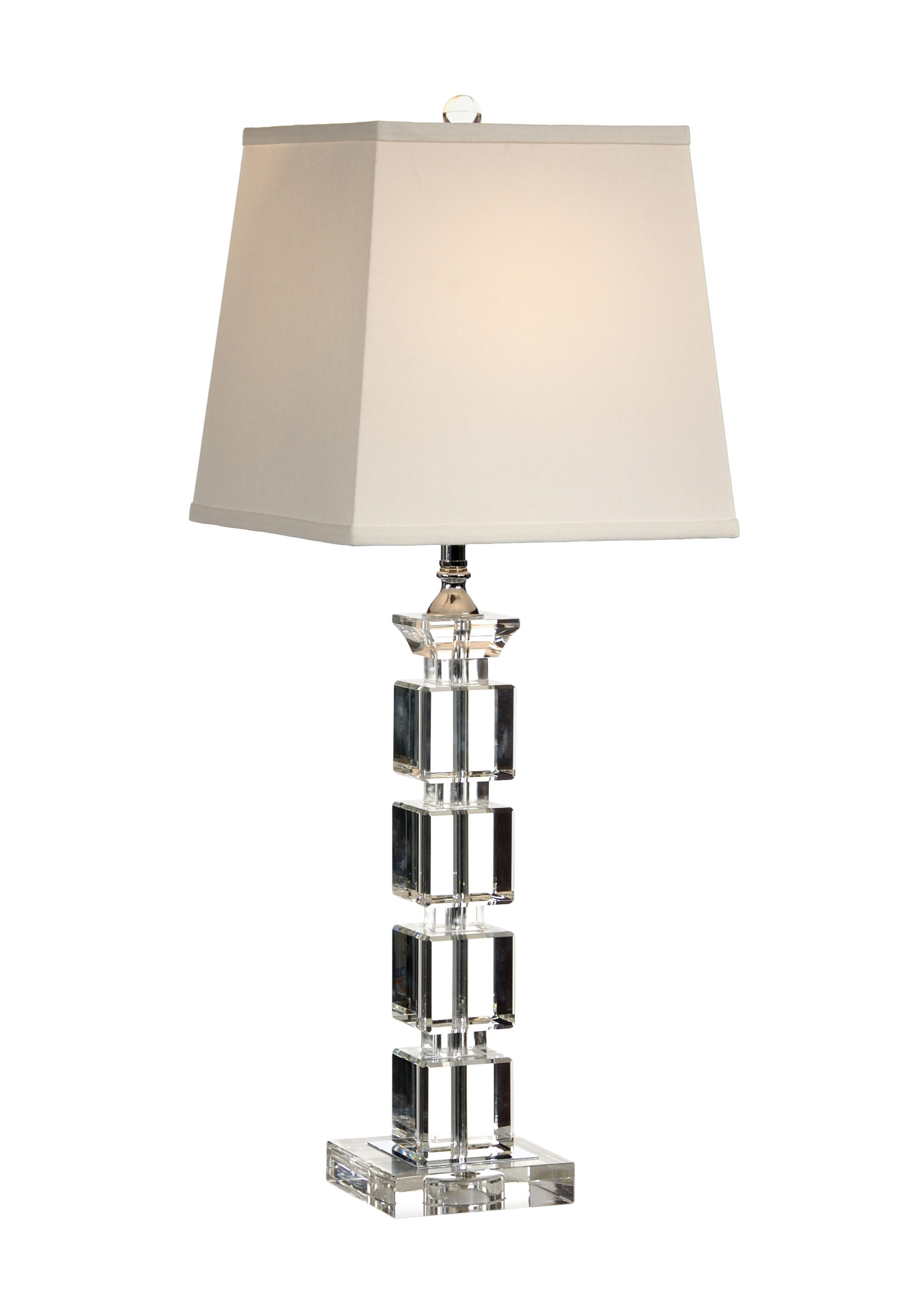 Blocks In Crystal Contemporary Lamp By, Brookings Large Table Lamp