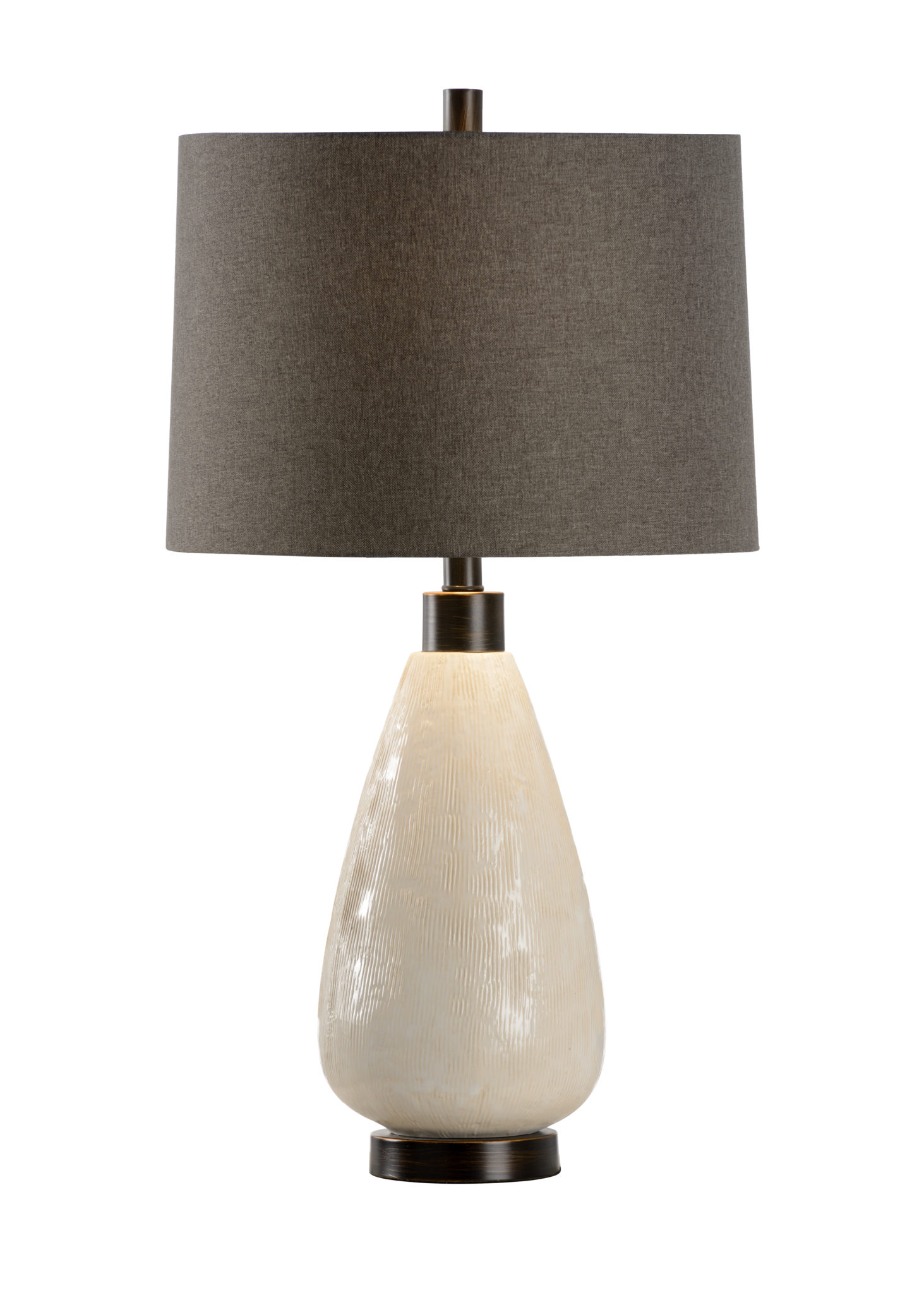 Kelsey White Ceramic Table Lamp by Wildwood Lamps - 27
